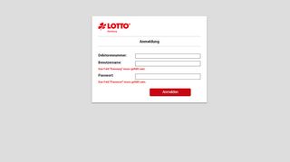 
                            4. Lotto Hamburg: Login (Internet)