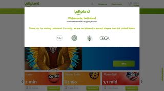 
                            1. Lotto online - graj w swoje ulubione loterie na Lottoland.