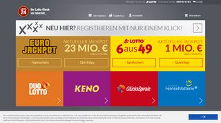 
                            12. LOTTO online spielen im Lotto-Kiosk im Internet – Lotto24.de