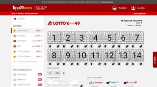 
                            2. LOTTO online spielen - Tipp24.com