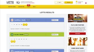 
                            3. Lotto Results - LottoPalace