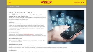 
                            11. Lotto und Co. kann auch über unsere Lotto-App gespielt ... - Lotto Rlp