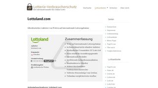 
                            5. Lottoland.com – Lotterie-Verbraucherschutz