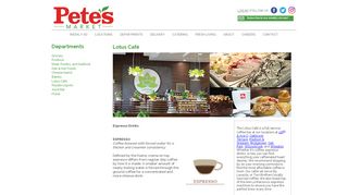 
                            13. Lotus Café | Pete's Fresh Market