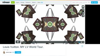 
                            10. Louis Vuitton. MY LV World Tour. on Vimeo