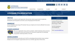 
                            12. Louisiana FFA Association