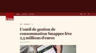
                            11. L'outil de gestion de consommation Smappee lève 2,5 millions d'euros ...