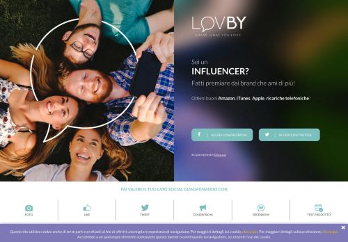 
                            2. LovBY - Scopri quanto sei social