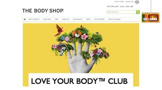 
                            12. LOVE YOUR BODY CARD - The Body Shop LK
