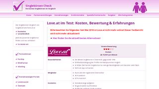 
                            4. Love.at im Test - Kosten, Bewertung & Erfahrungen