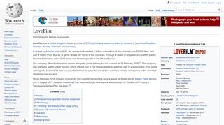 
                            4. Lovefilm – Wikipedia