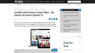 
                            11. Lovefilm wird Amazon Instant Video - das müssen Sie wissen (Update ...