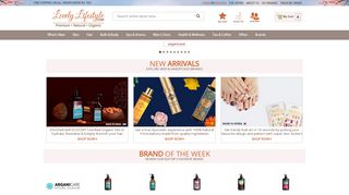 
                            13. Lovely Lifestyle: Natural & Organic Products | Online Beauty Store