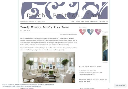 
                            13. Lovely Monday, Lovely Airy Rooms | Dutch.British.Love