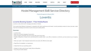 
                            8. Loventis | Hostel Management