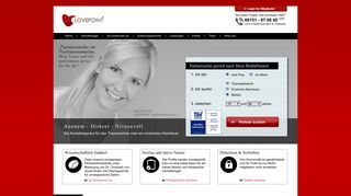 
                            2. LOVEPOINT - Diskrete Partnersuche mit Niveau