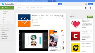 
                            10. LoveScout24 - Flirt App – Apps bei Google Play