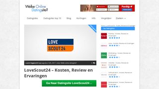 
                            7. LoveScout24 - Kosten, Review en Ervaringen - Februari 2019 ...