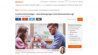 
                            10. LoveScout24 kündigen – faire Bedingungen trotz Namensänderung?