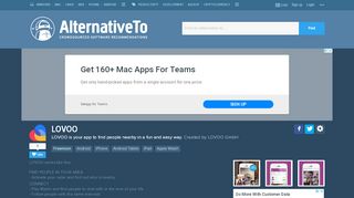 
                            5. LOVOO Alternatives and Similar Apps - AlternativeTo.net