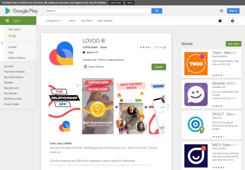 
                            5. LOVOO® – Apps no Google Play