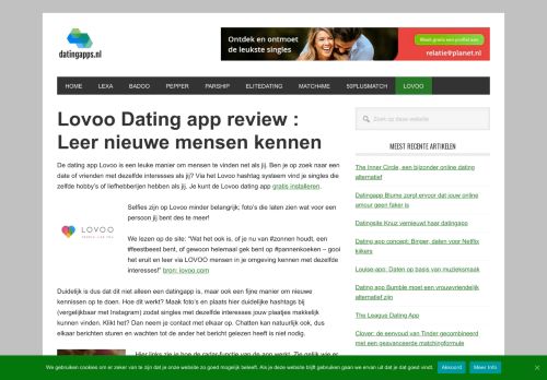 
                            5. Lovoo Dating app review : Leer nieuwe mensen kennen