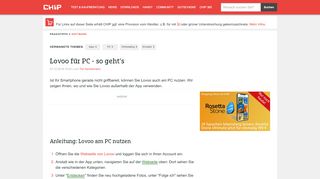 
                            7. Lovoo für PC - so geht's - CHIP