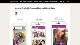 
                            12. Lovoo im Test: Funktionen, Kosten und Erfahrungen (2017 ...