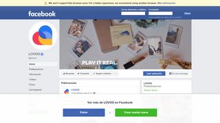 
                            2. LOVOO - Inicio | Facebook