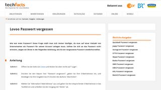 
                            3. Lovoo Passwort vergessen - Anleitung von Experten - Techfacts