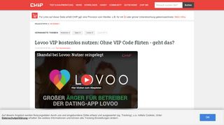 
                            11. Lovoo VIP kostenlos nutzen: Ohne VIP Code flirten - geht das? - CHIP