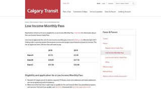 
                            12. Low Income Monthly Pass | Calgary Transit