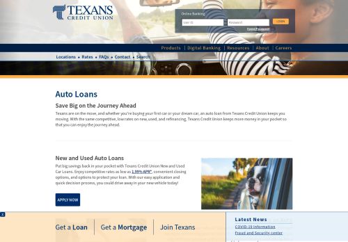 
                            7. Low Rate Auto Loans | Texans Credit Union - Associated Credit Union