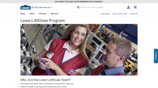 
                            7. Lowe's Affiliate Program