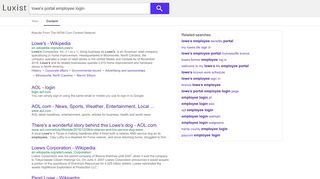 
                            13. lowe's portal employee login - Luxist - Content Results