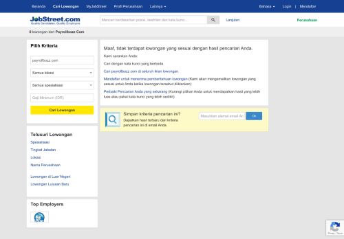 
                            8. Lowongan di PayrollBozz.com, Pekerjaan | JobStreet.co.id