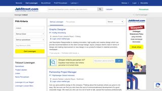 
                            9. Lowongan Kerja indeed, Pekerjaan | JobStreet.co.id - JobStreet.com