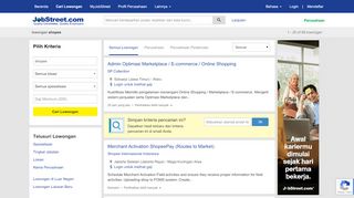
                            11. Lowongan Kerja shopee, Pekerjaan | JobStreet.co.id