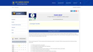 
                            12. Lowongan PHAROS GROUP :: UII CAREER CENTER