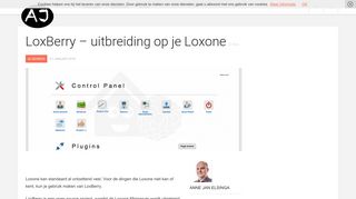 
                            11. LoxBerry - uitbreiding op je Loxone - A.J. Elsinga