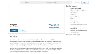 
                            12. Loxysoft | LinkedIn