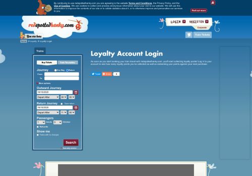 
                            1. Loyalty Account Login - redspottedhanky.com