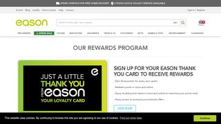 
                            1. loyalty card - Easons