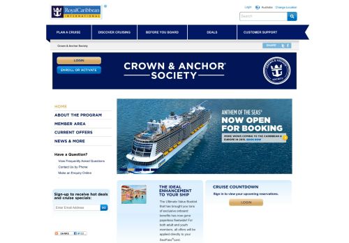 
                            4. Loyalty Cruise Program: Crown & Anchor Society| Royal Caribbean ...