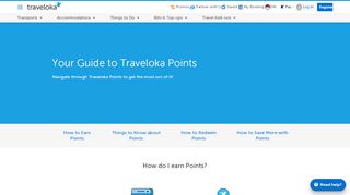 
                            7. Loyalty Points - Traveloka.com