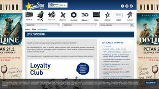 
                            2. LOYALTY PROGRAM - CineStar Cinemas