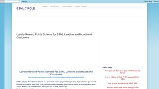 
                            7. Loyalty Reward Points Scheme for BSNL Landline and Broadband ...