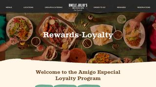 
                            10. Loyalty - Uncle Julio's