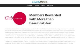 
                            10. LoyaltyMatch OnDemand: Clarins Success Story