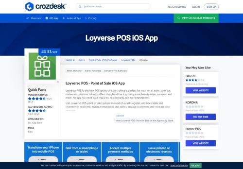 
                            12. Loyverse POS iOS App | Crozdesk